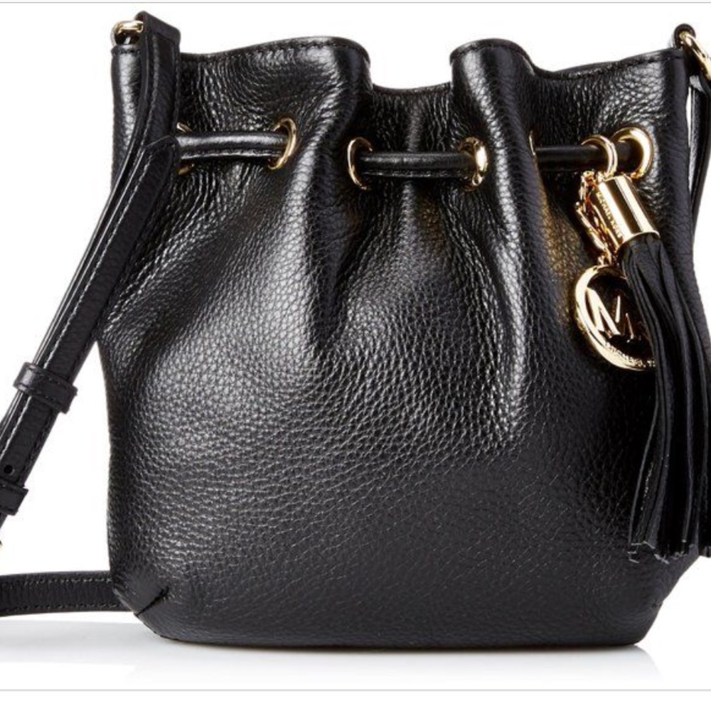 COGNAC COLOR MICHAEL KORS CROSSBODY BAG